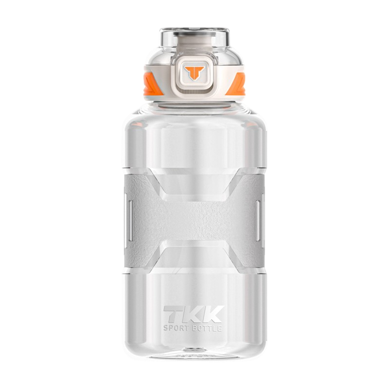 TKK Gourde 1500ml en Tritan, Design Moderne avec Paille, sans BPA