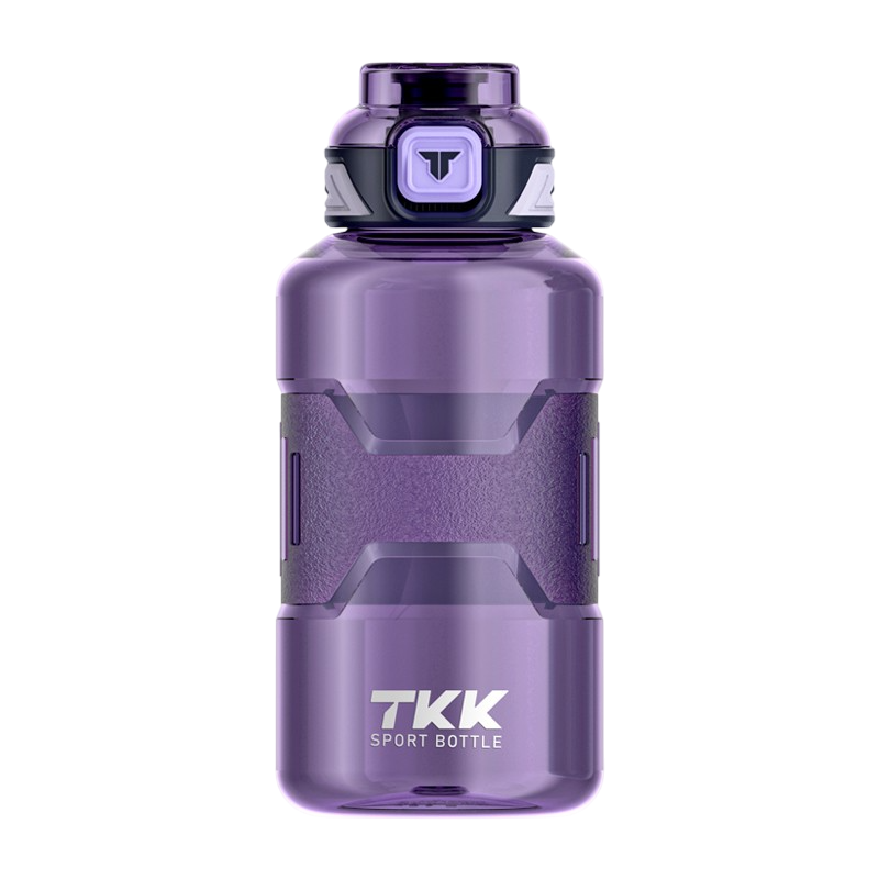 TKK Gourde 1500ml en Tritan, Design Moderne avec Paille, sans BPA