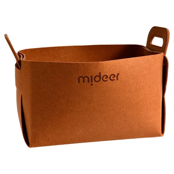 Mideer Sac de Rangement pour Jouets — Marron