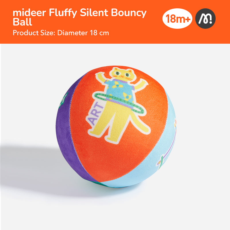 Mideer Balle rebondissante silencieuse et douce
