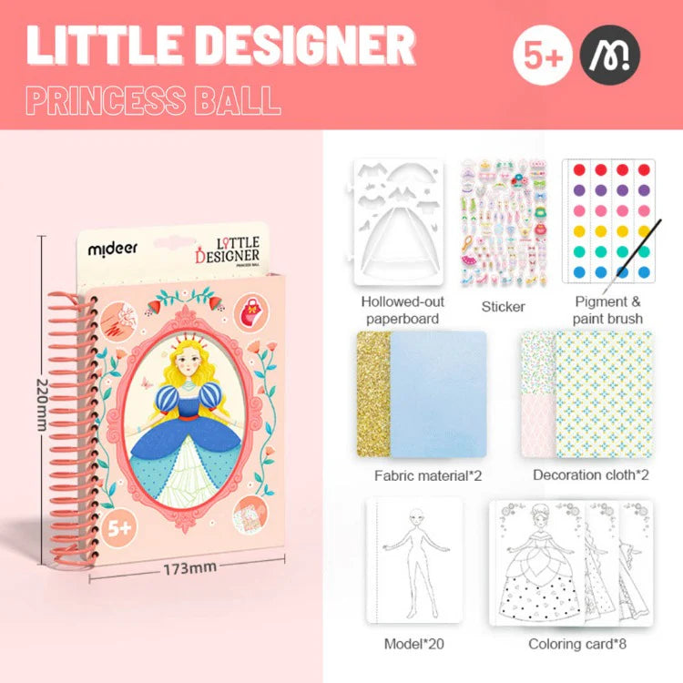 Mideer Petit Designer : Le Bal des Princesses