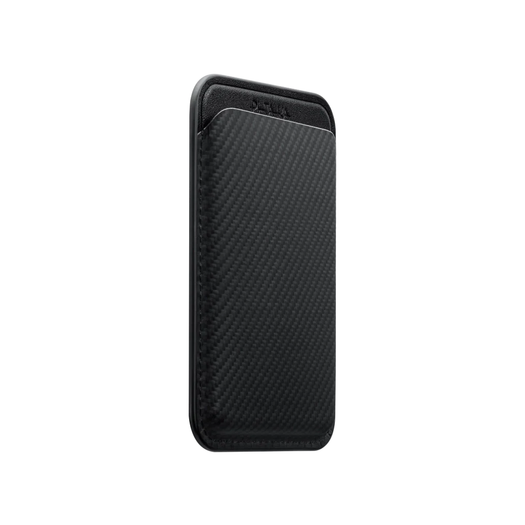 PITAKA Porte Cartes Magnétique Tissé Black/Grey
