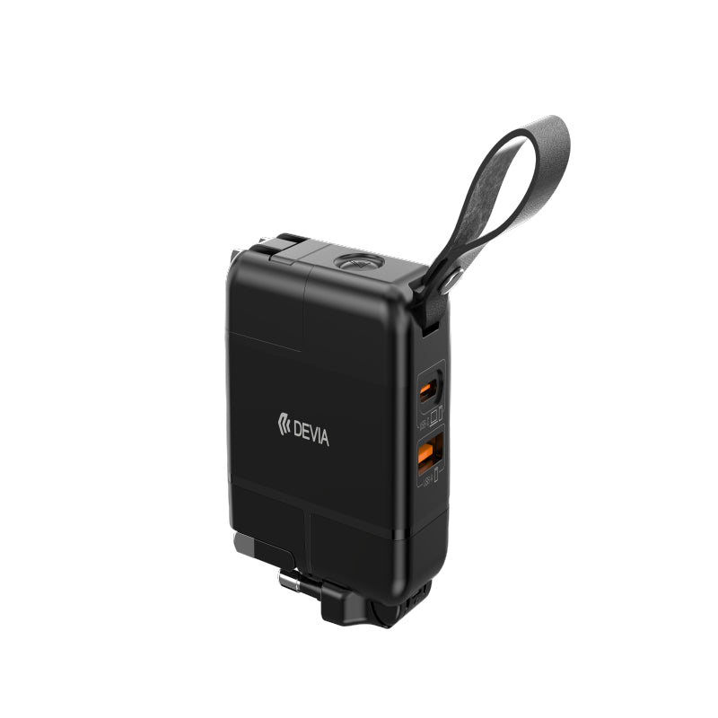 Devia Chargeur GaN multifonction Global 45W PD + QC