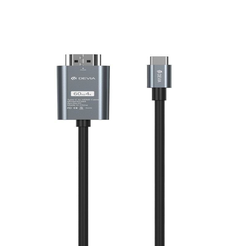 Devia Storm Series Câble 2m, Type-C vers HDMI