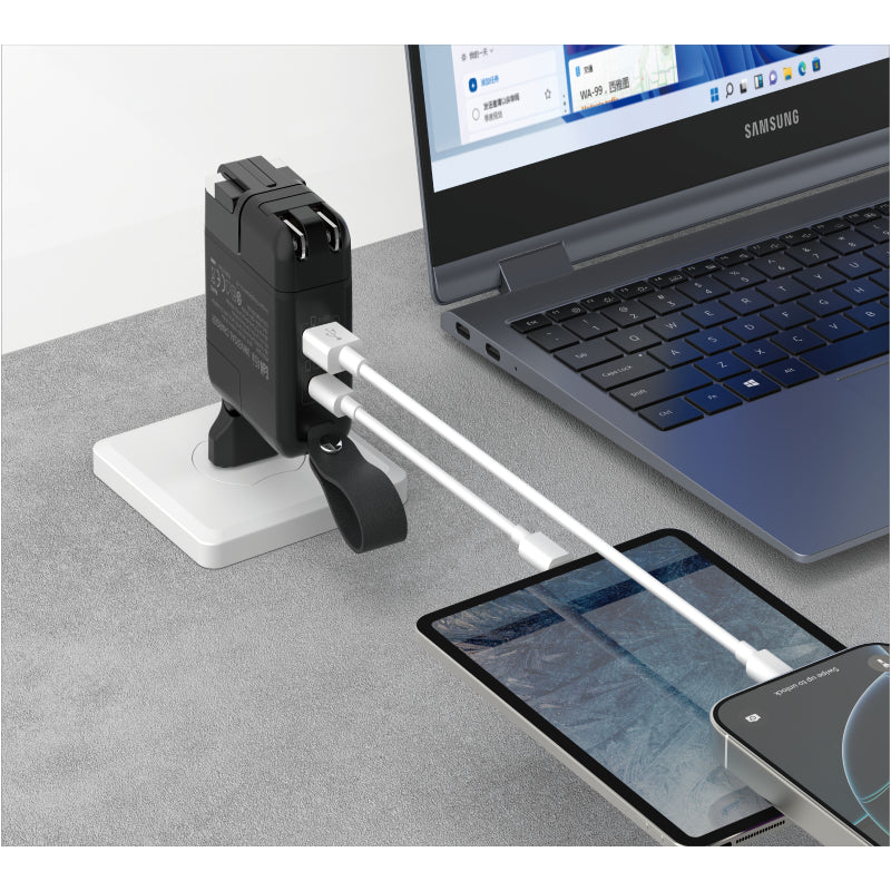 Devia Chargeur GaN multifonction Global 45W PD + QC