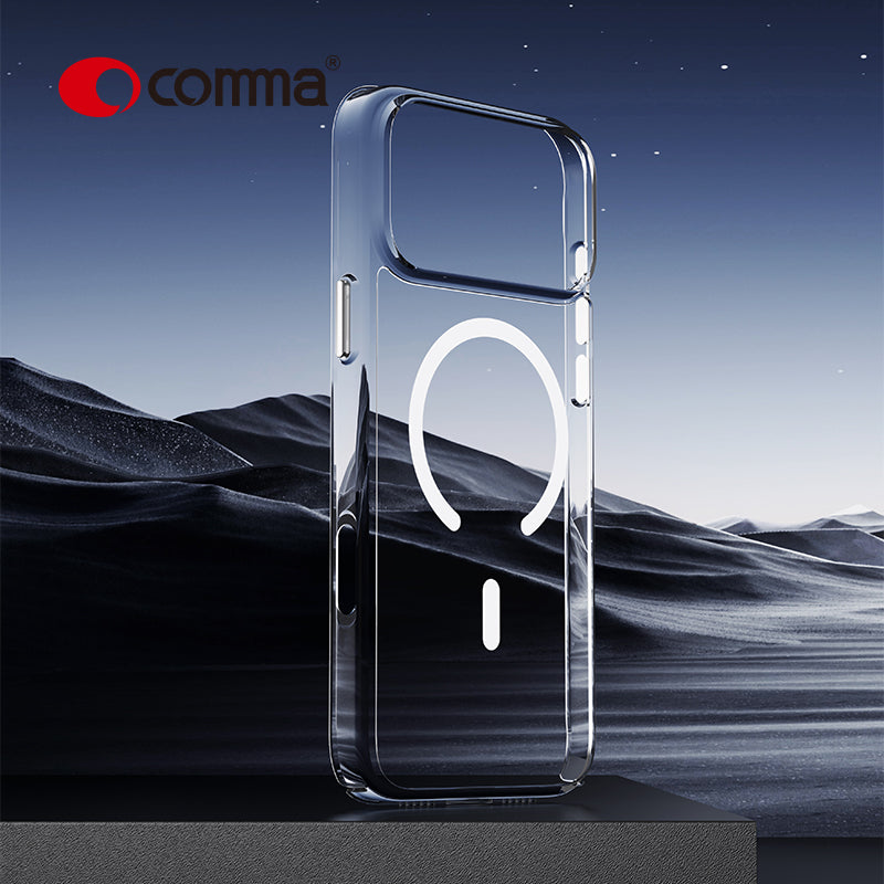 Comma Coque magnétique Glass Series pour iPhone 17 Air