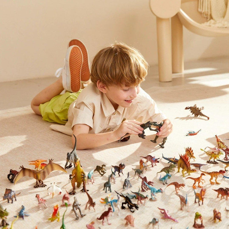 Mideer Coffret de Dinosaures, Édition Collector 100 Pièces
