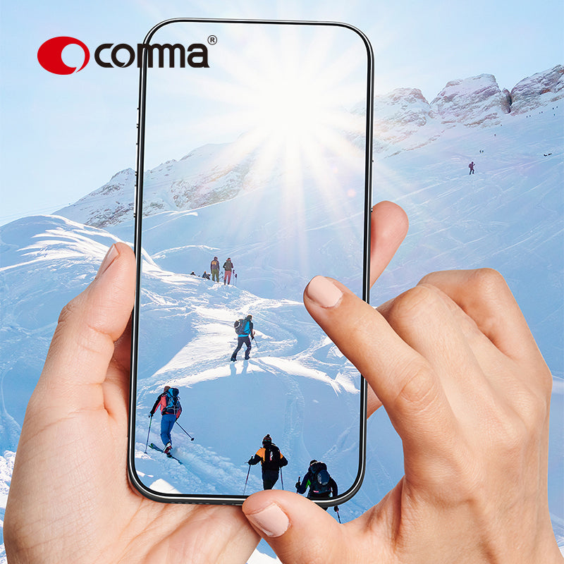 Comma Dun Series Verre trempé AR HD avec outil d’installation pour iPhone 17 Pro