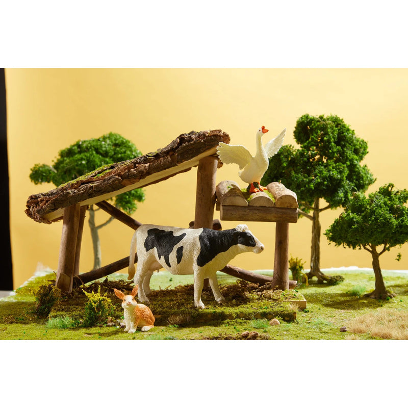 Mideer Coffret de Figurines Animaux de la Ferme : 11 Pièces