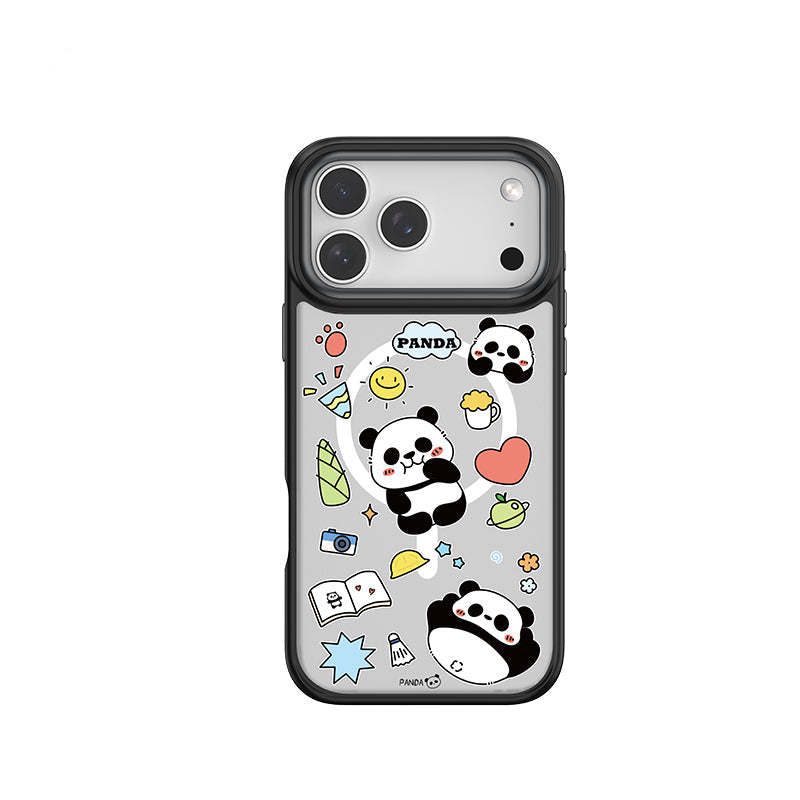 Comma Coque magnétique antichoc PANDA Cultural Series pour iPhone 17 Pro