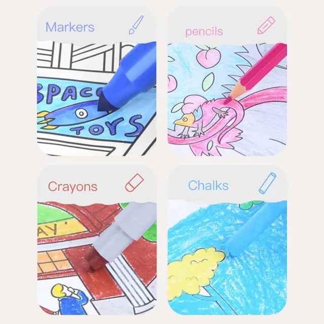 Mideer Rouleau de Coloriage Géant 10 Mètres : Jungle