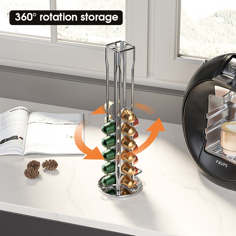 Porte Capsules Café pour Nespresso Original Line: Capacité 40 Capsules