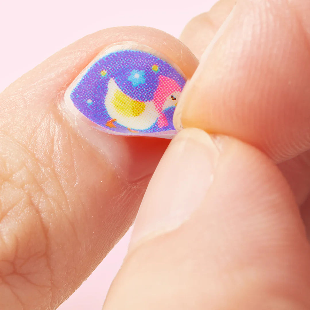 Mideer Stickers Fashion pour Ongles : Fête Gourmande, 300 pièces