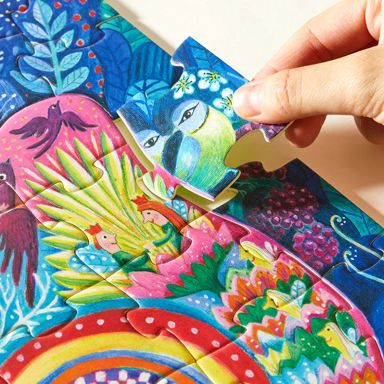 Mideer Puzzle Artistique Conte de Fées : Poucette, 66 pièces
