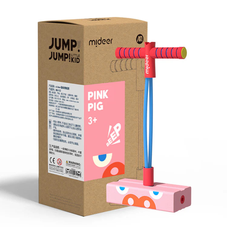 Mideer Jump Jump Kid : Cochon Rose