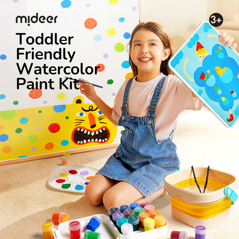Mideer Set de peinture gouache tout-en-un