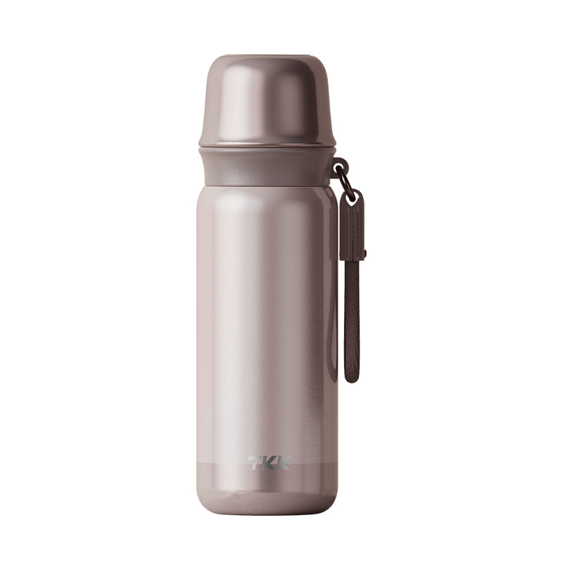 TKK Thermos Premium, Gourde isotherme anti-fuite 500ml en Acier Inoxydable
