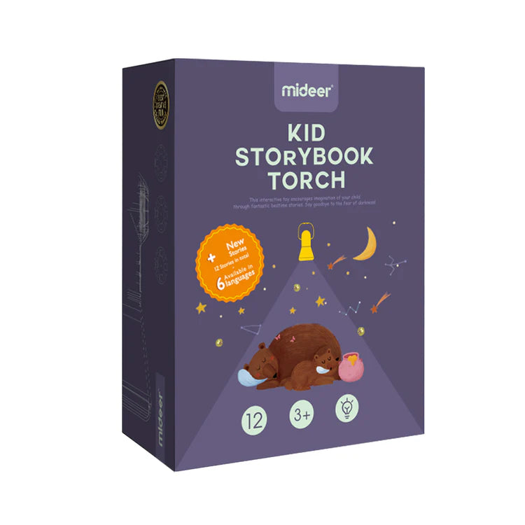 Mideer Lampe Torche à Histoires pour Enfants