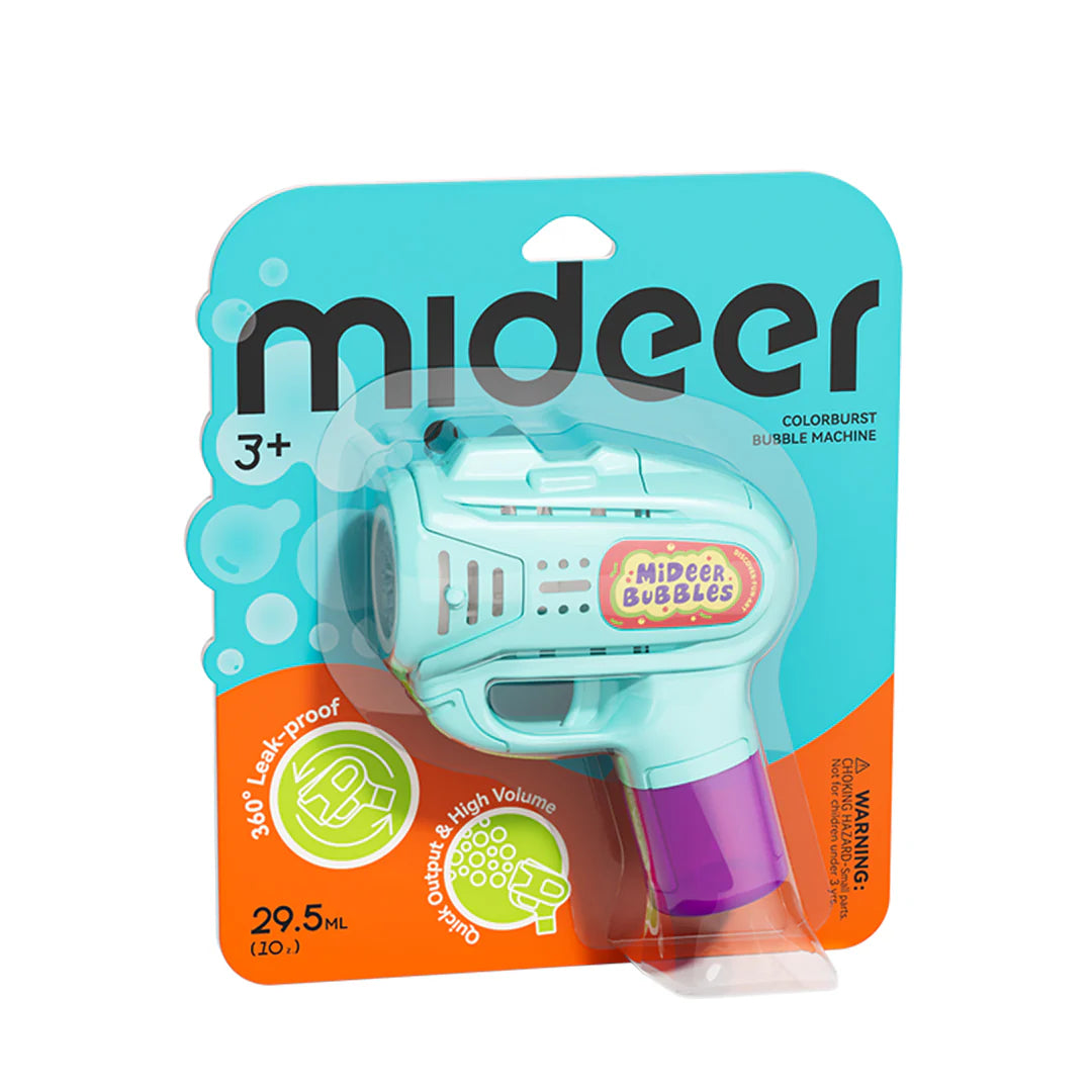 Mideer Machine à bulles Colorburst