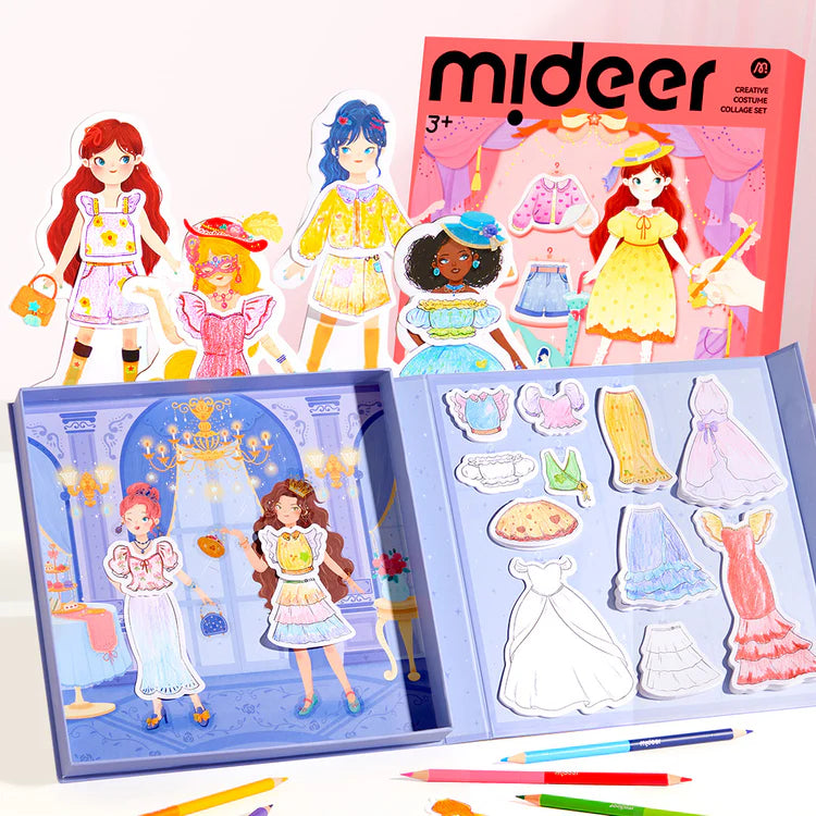 Mideer DIY Post-it Dress-Up, Collage de Costumes : Sweetheart