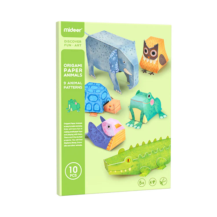 Mideer Animaux en Modèles Papier