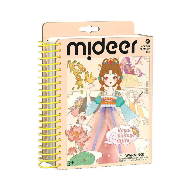 Mideer Kit d’Habillage à Piquer : Tenues Royales Vintage