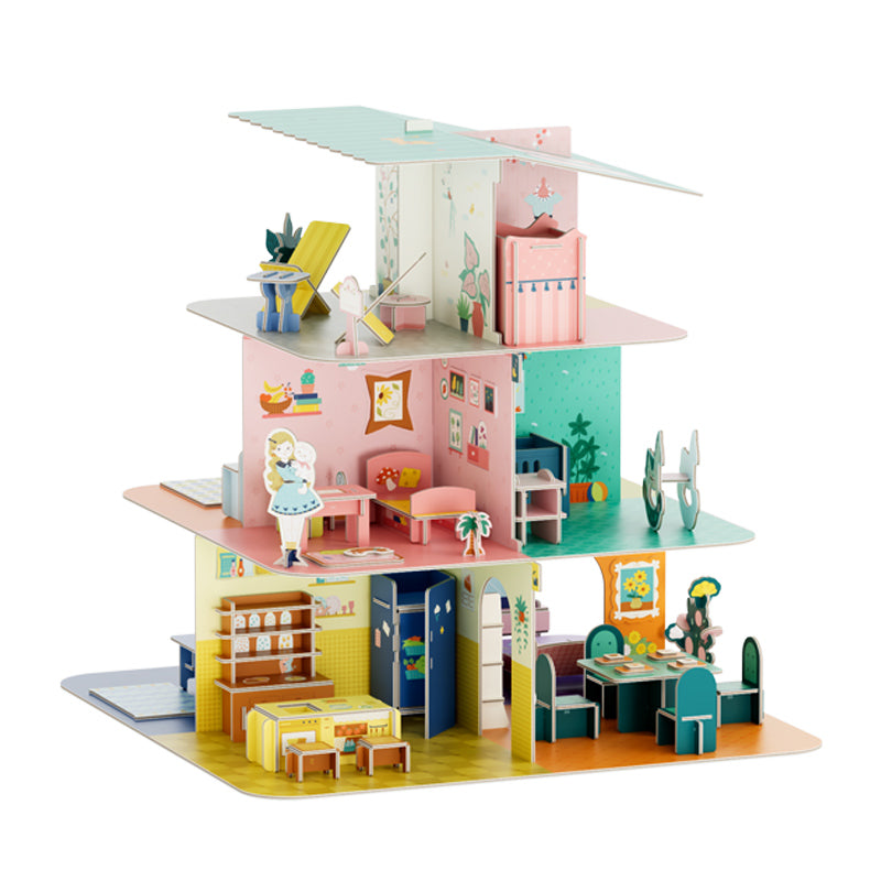 Mideer Villa Créative 3D, 180+ pièces