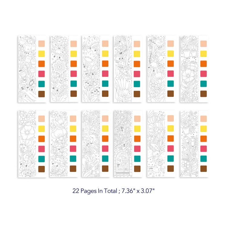 Mideer Peinture à l’Aquarelle : Jardin Enchanté