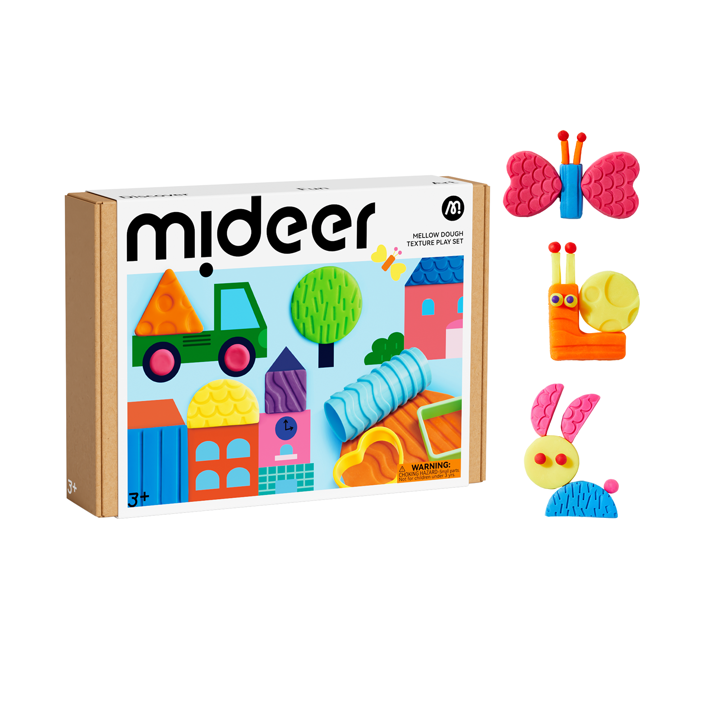 Mideer Set de pâte Sensorielle Mellow Dough