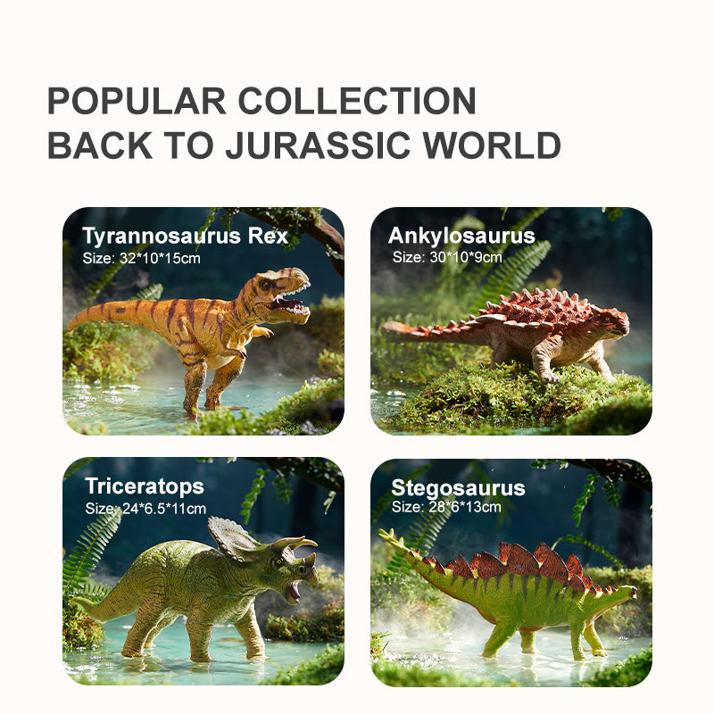 Mideer Dinosaure Réaliste, Tricératops