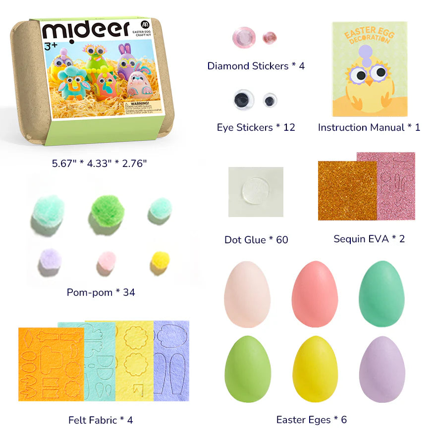 Mideer Kit créatif œufs de Pâques