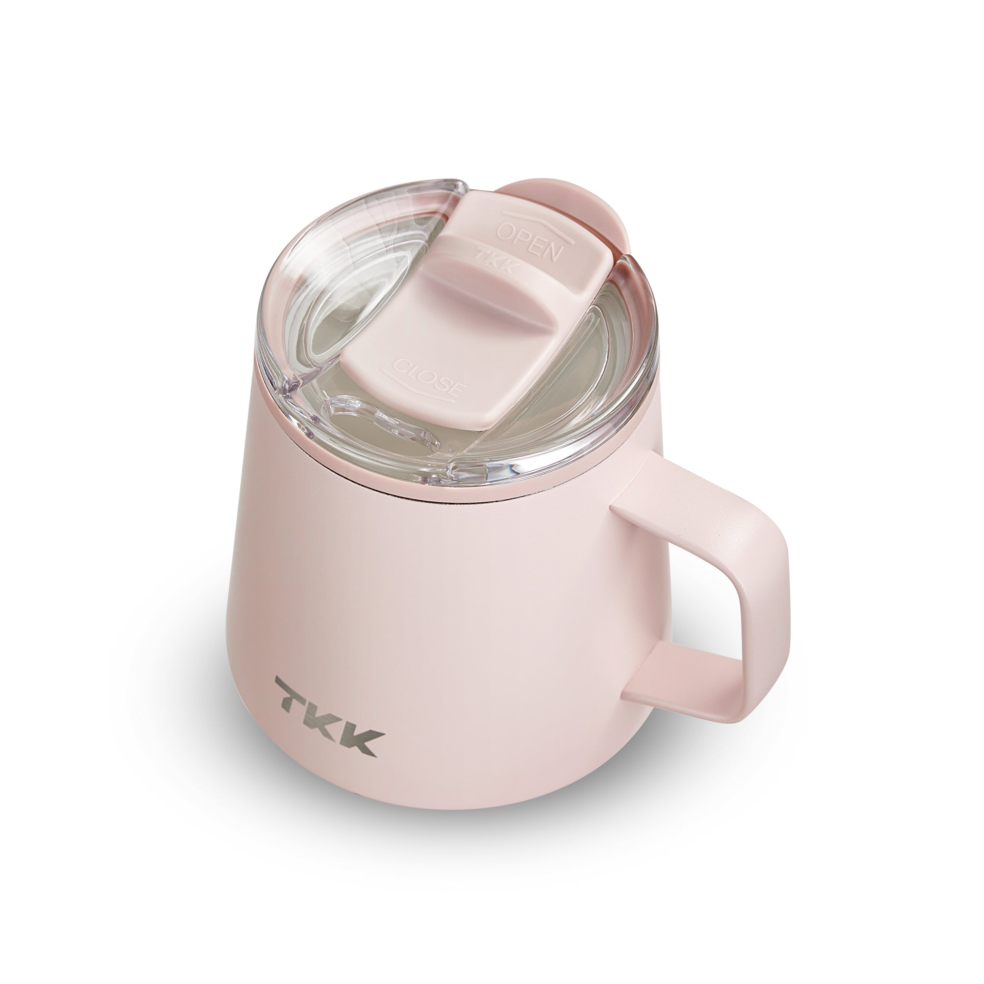 TKK Mug Isotherme Premium 350ml, Revêtement Effet Céramique, Acier Inoxydable