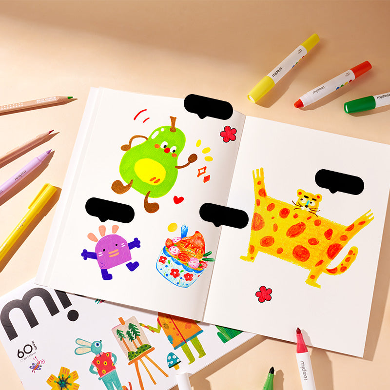 Mideer Livre de Dessin Doodle