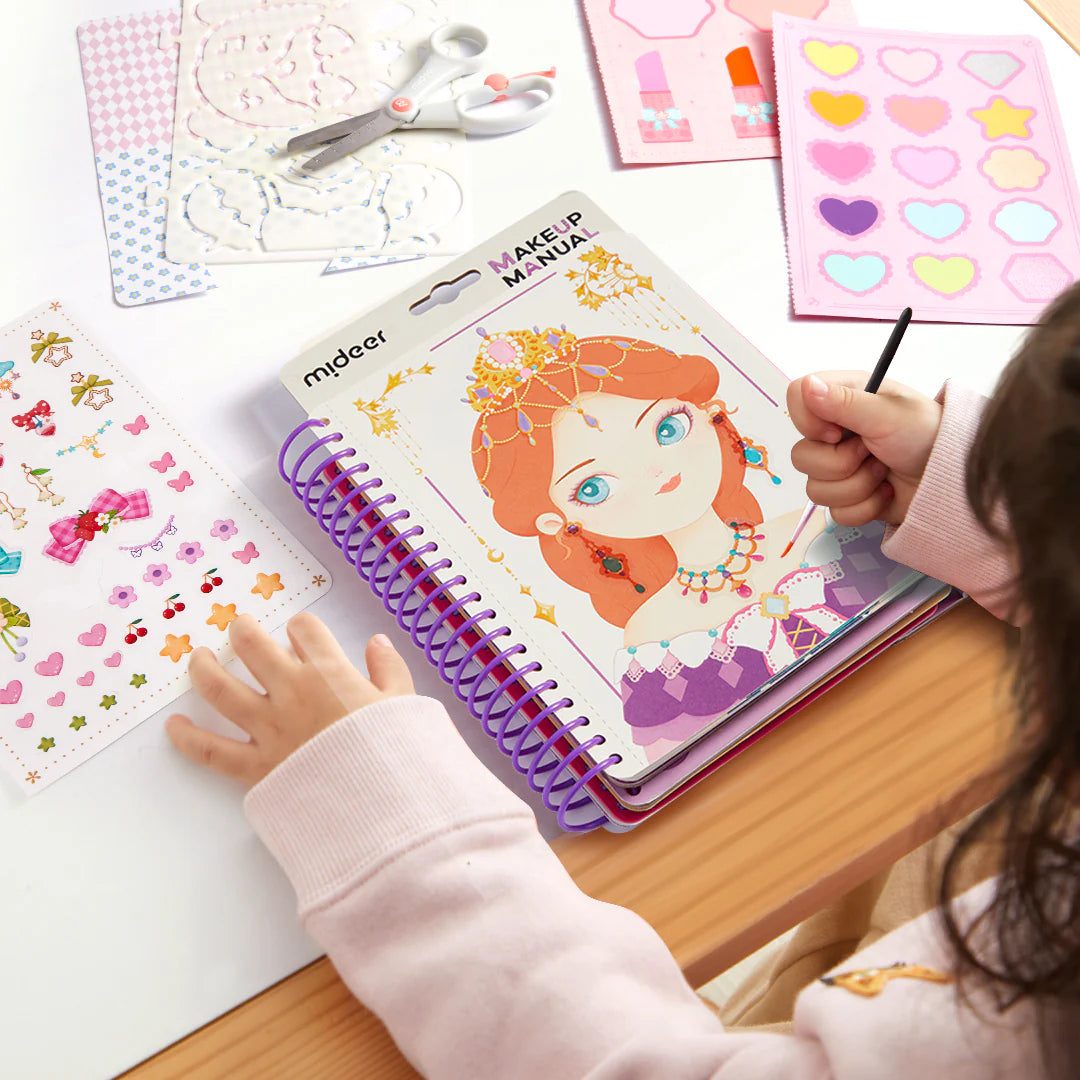 Mideer Manuel de Maquillage : Le Bal des Princesses