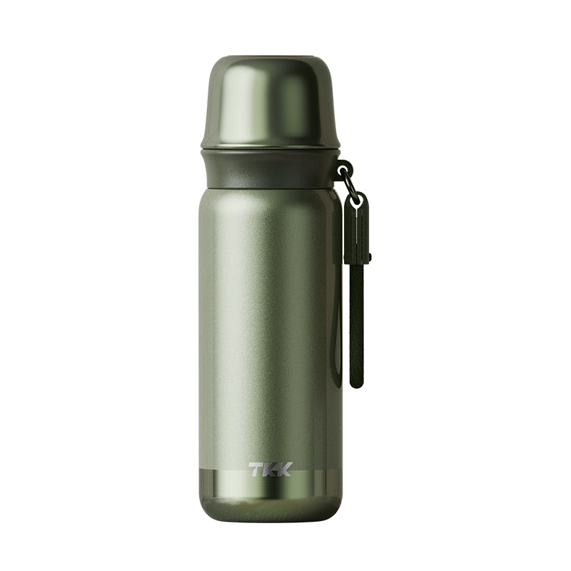 TKK Thermos Premium, Gourde isotherme anti-fuite 500ml en Acier Inoxydable