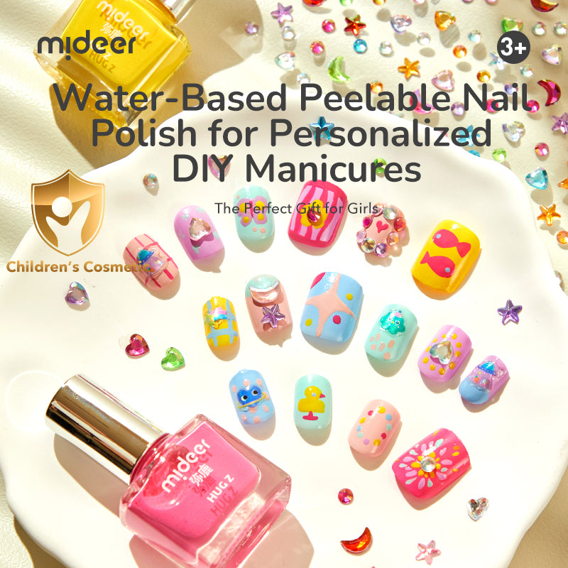 Mideer Kit Créatif pour Ongles : Univers Fantaisie