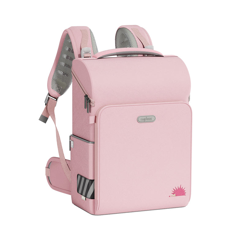 Mideer Backpack, Sac à dos enfant 3D Waist-Relief Rose
