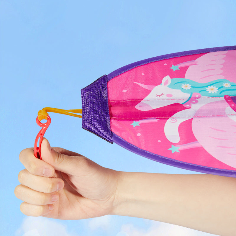 Mideer Mini Cerf Volant: Licorne rose