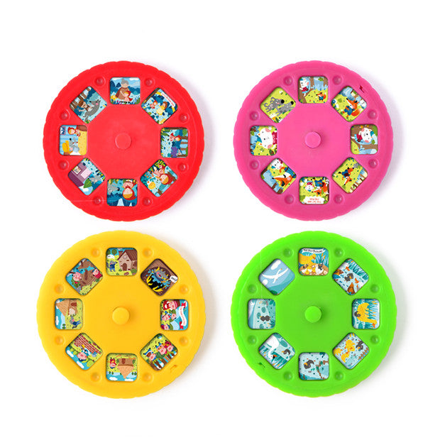 Mideer Mini Lampe Torche à Histoires pour Enfants