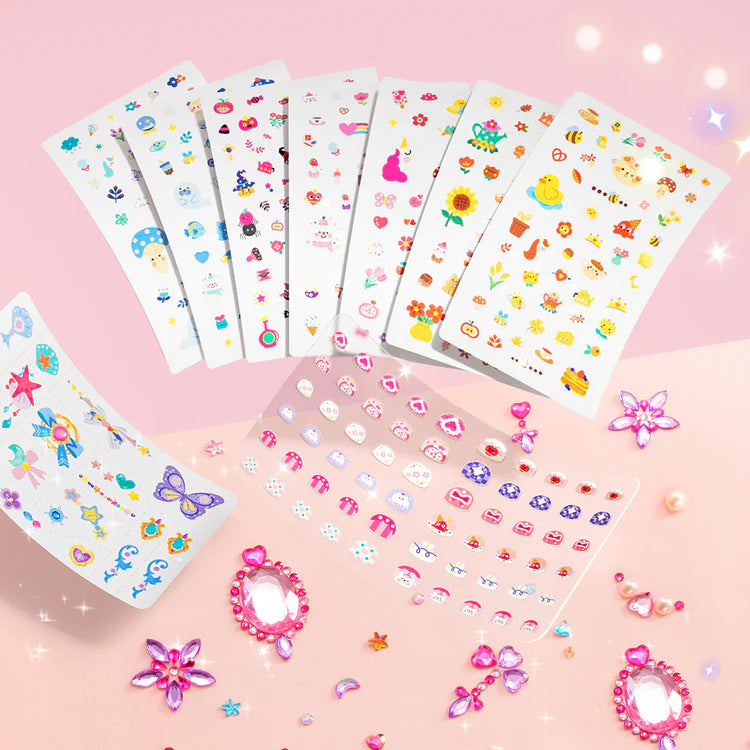Mideer Pack de Stickers d’Habillage Fée du Jardin, 1000+ pièces