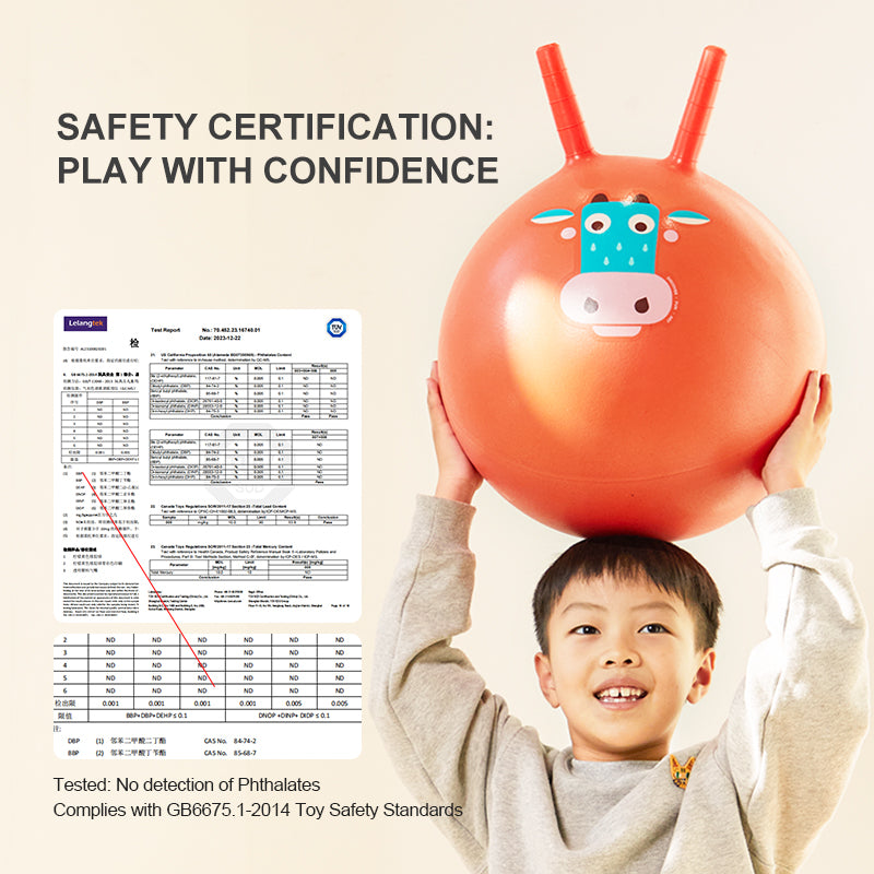 Mideer Ballon Rebondissant Sensoriel : Moo Moo Cow