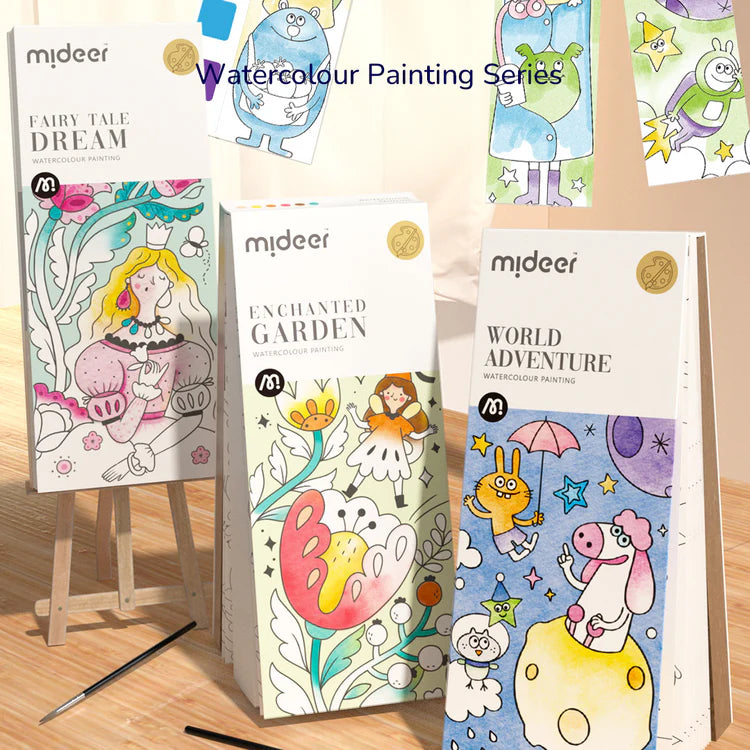 Mideer Peinture à l’Aquarelle : Forêt Merveilleuse