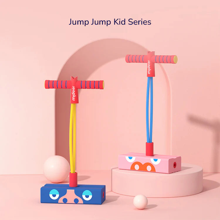 Mideer Jump Jump Kid : Hippopotame Bleu