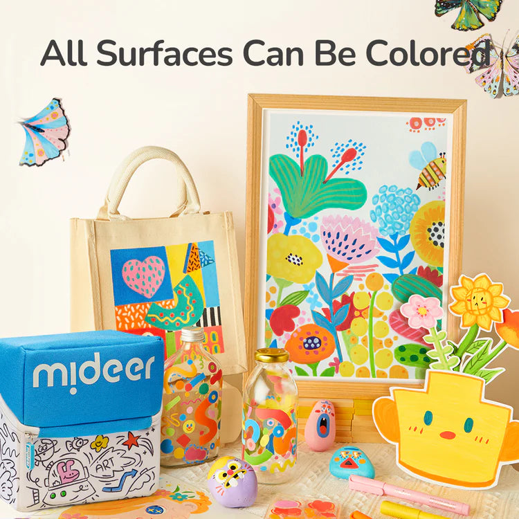 Mideer Marqueurs Acryliques : 36 couleurs