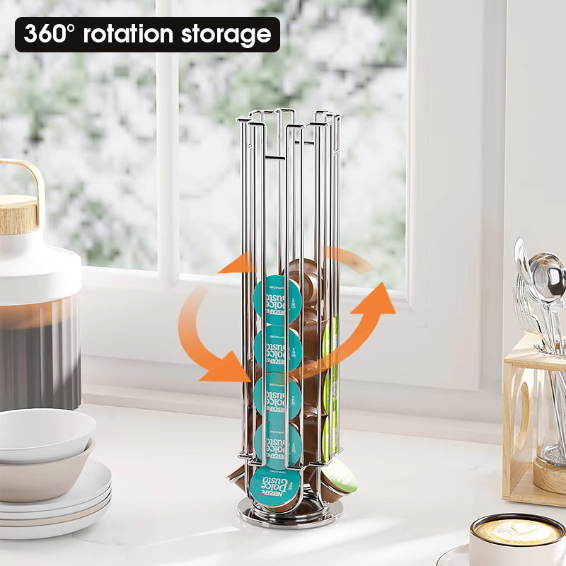 Porte Capsules Café pour Dolce Gusto: Capacité 32 Capsules