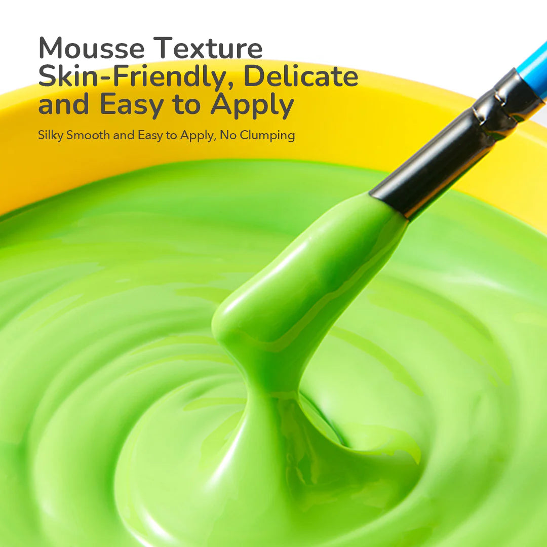 Mideer Peinture au Doigt 8 Couleurs : Édition La Chenille qui Fait des Trous
