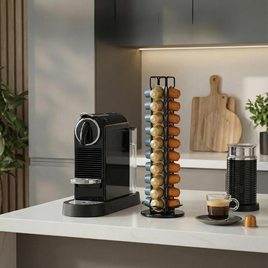 Porte Capsules Café pour Nespresso Original Line: Capacité 40 Capsules