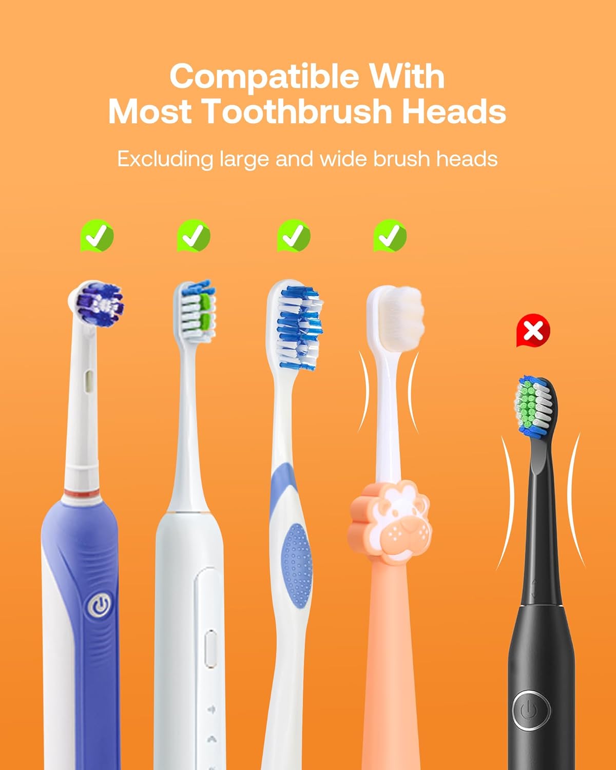 Bitvae Stérilisateur UV pour Brosse à Dents avec Support et écran LED