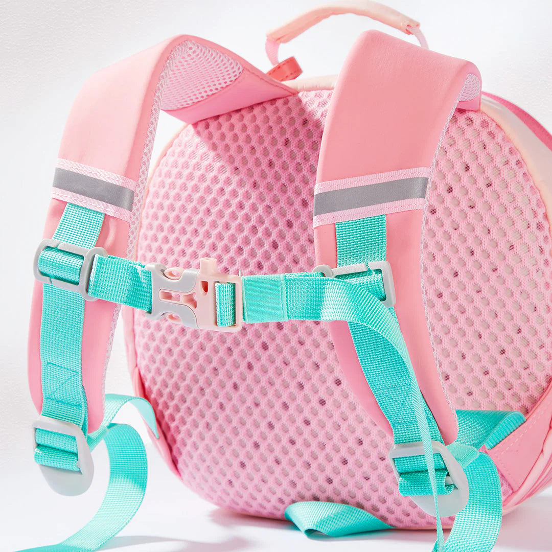 Mideer Backpack, Sac à dos douillet pour enfants : Lapin rose