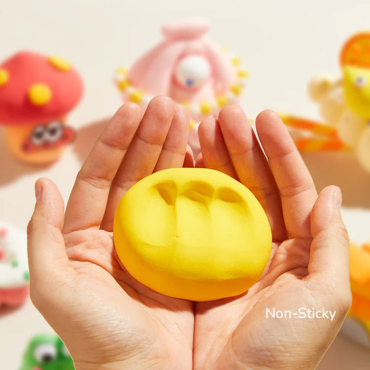 Mideer Pâte à Modeler Légère Airy Fun Clay : 24 couleurs